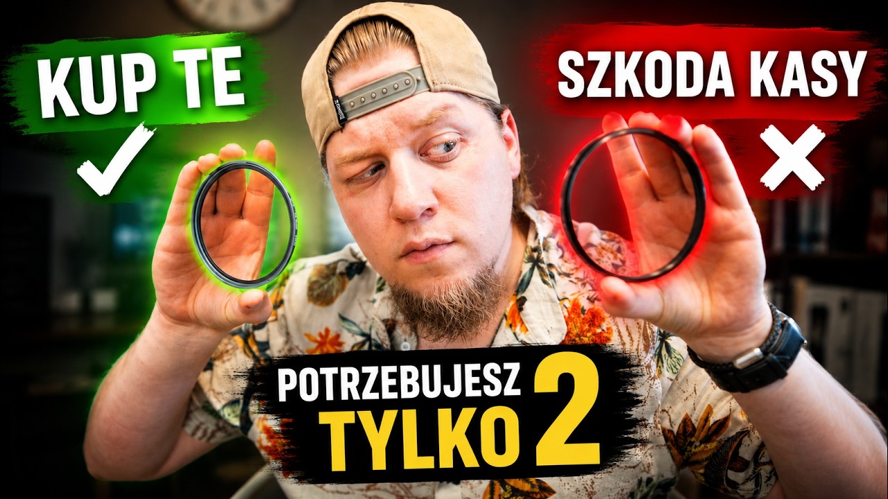 Większości filtr&oacute;w nie potrzebujesz. Tych 2 tak.