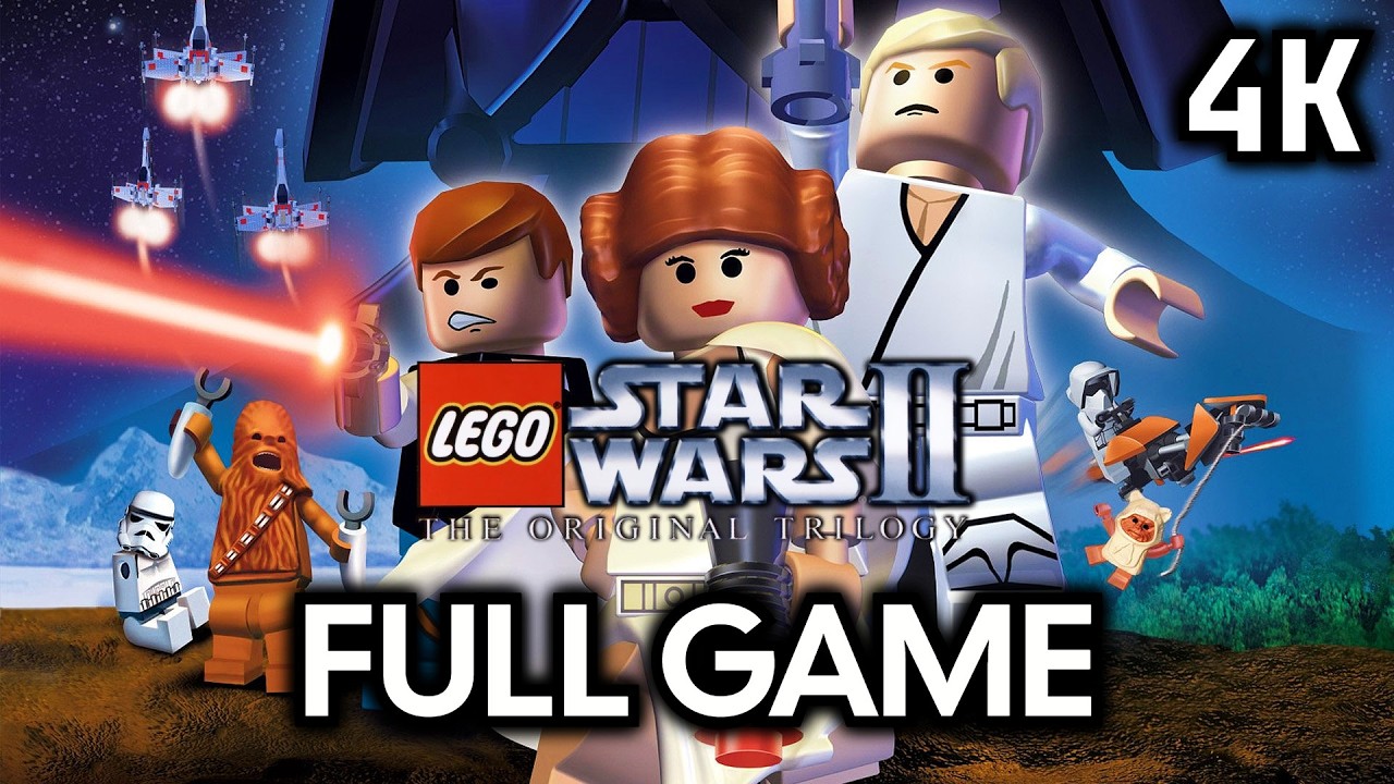 Lego Star Wars II: The Original Trilogy┆Full Walkthrough┆No Commentary┆4K60FPS