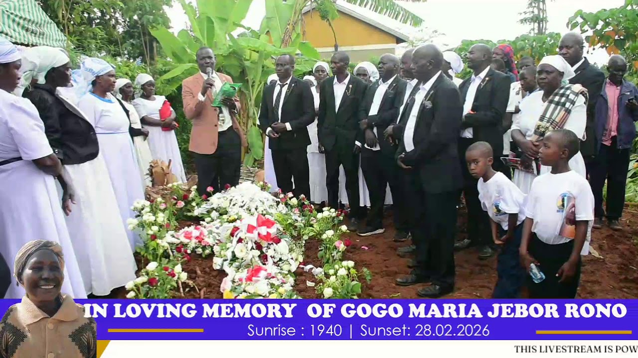 CELEBRATING THE LIFE OF THE LATE GOGO MARIA JEBOR RONOH.(1940-2026)