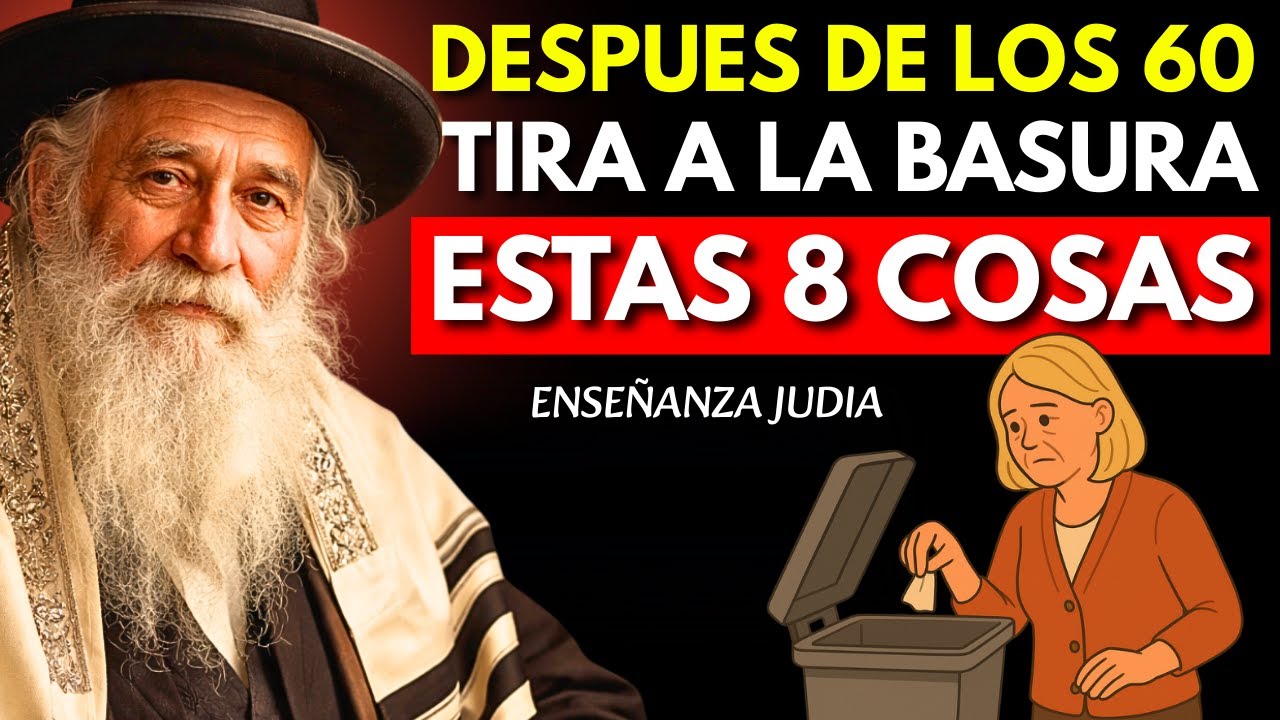 QUITA estas 8 cosas de TU VIDA para una FELICIDAD al INSTANTE - Enseñanza Judía