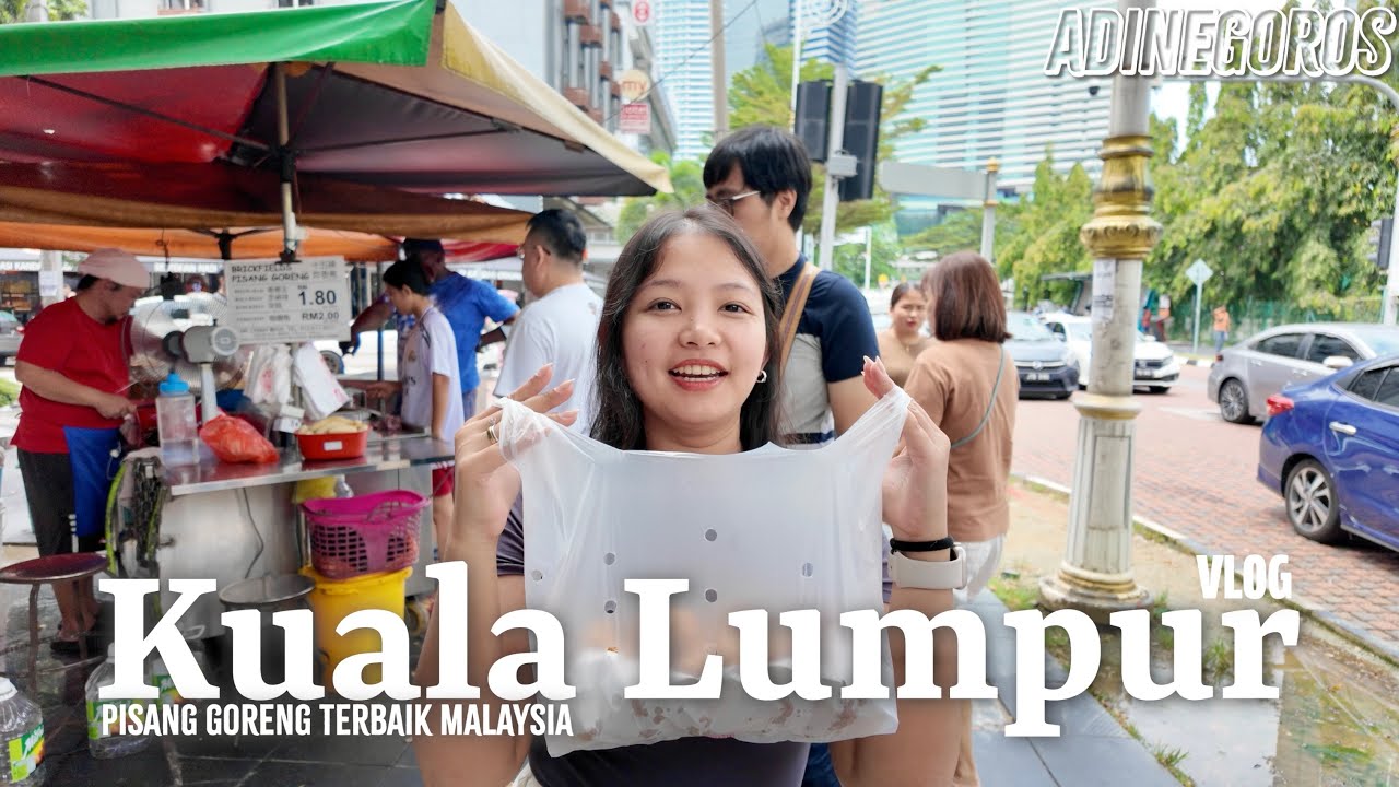 Pisang Goreng Malaysia 🇲🇾 TRX Exchange, Win Heng Seng, Brickfields, 103 Coffee | Kuala Lumpur Vlog