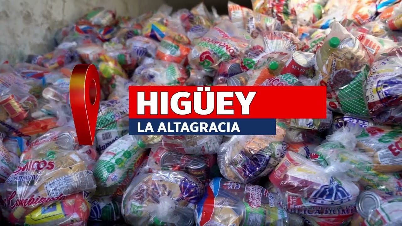 Entrega de raciones crudas en el Sector 📍Higüey la altagracia #DASACRD