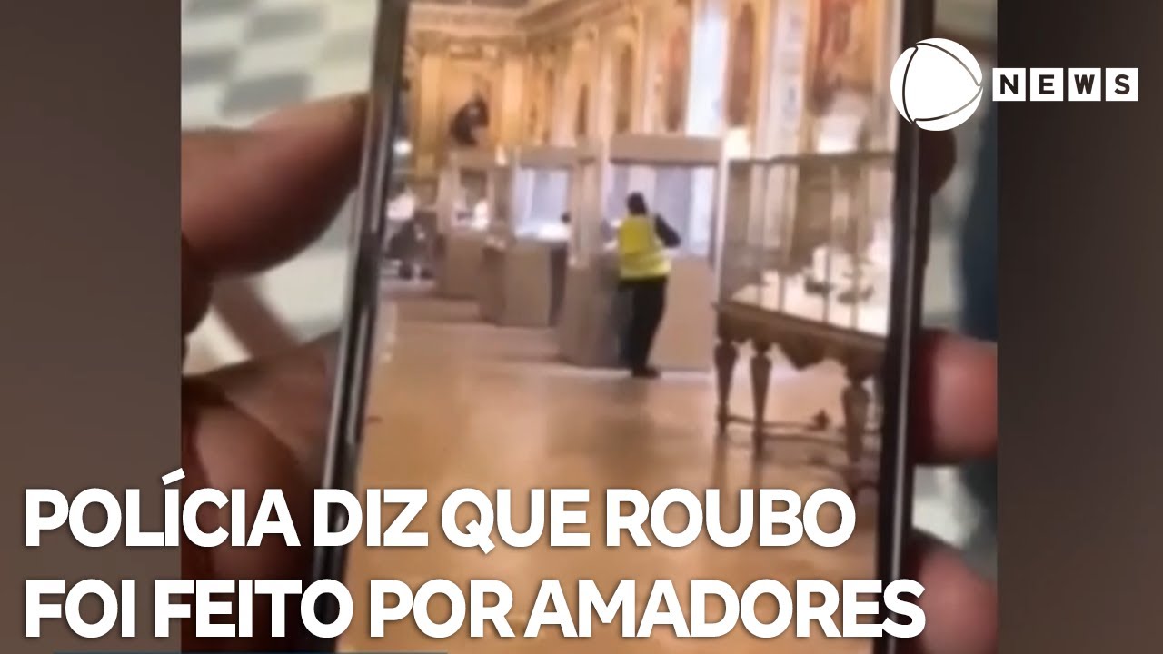 Pol&iacute;cia diz que roubo no Louvre foi feito por amadores