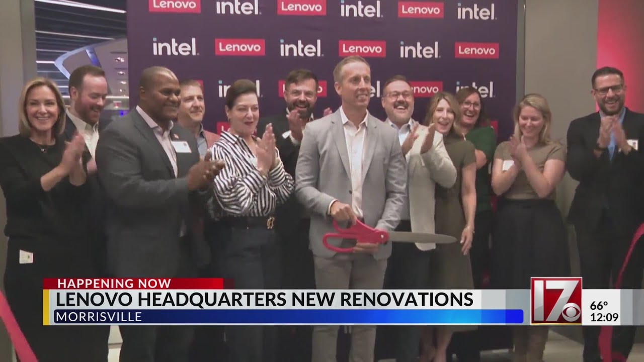 Lenovo offers behind-the-scenes tour at Morrisville headquarters