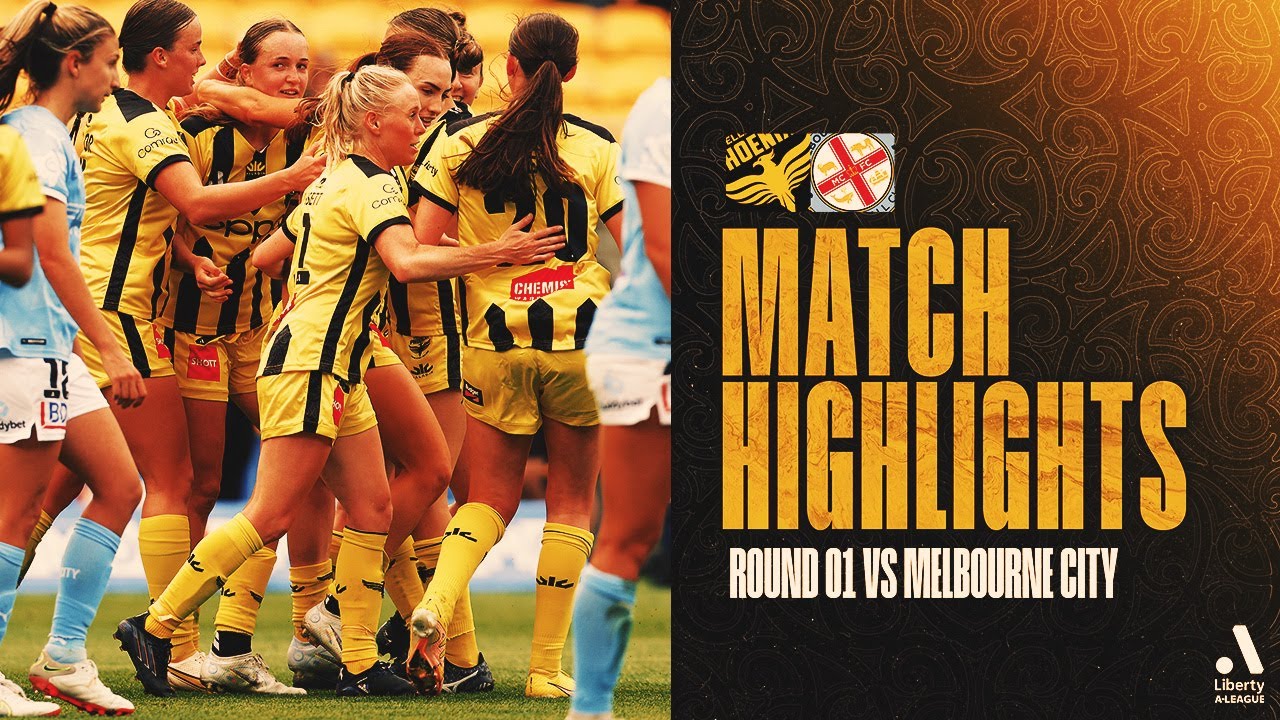 Match Highlights | Wellington Phoenix vs Melbourne City | A-League Women