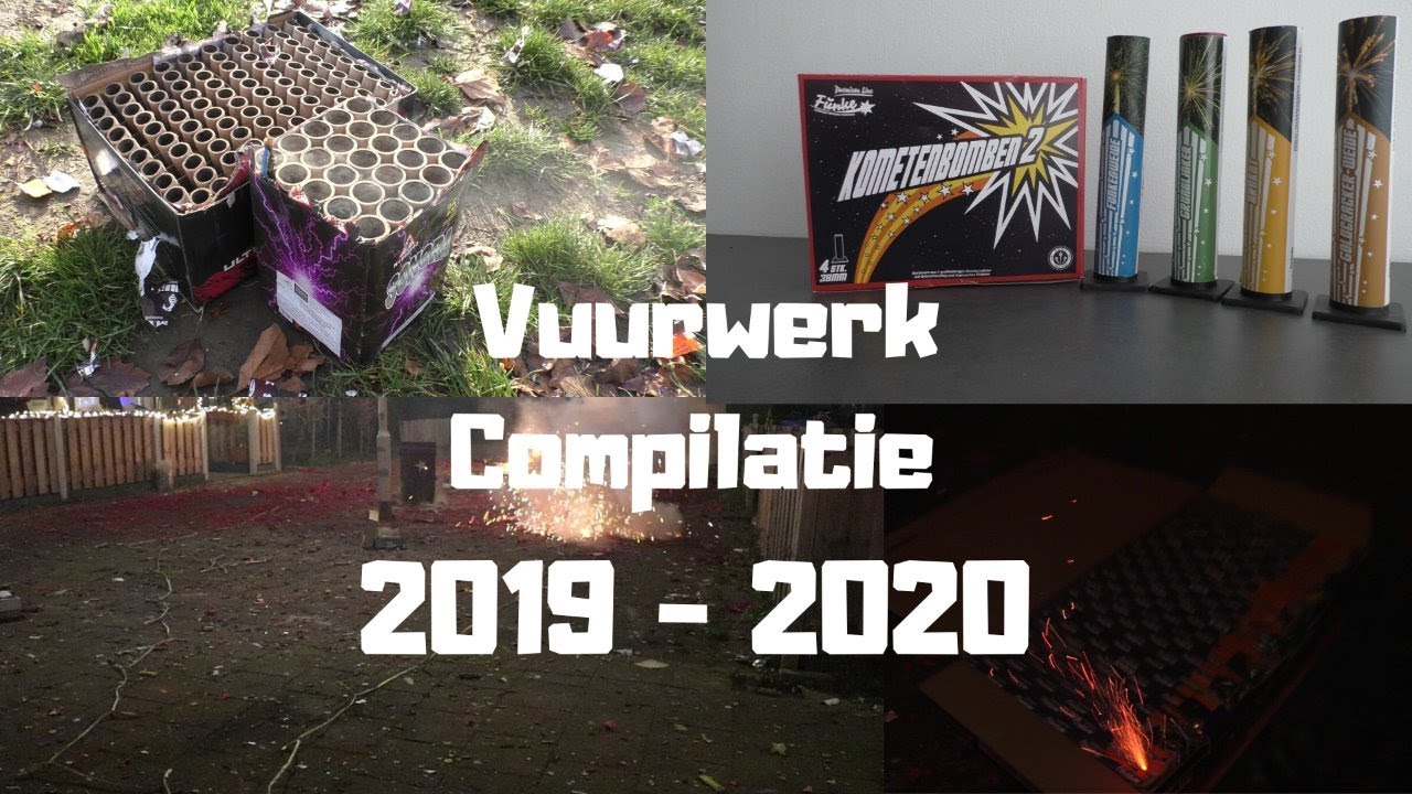 Vuurwerk Compilatie 2019 - 2020 I Oud en Nieuw