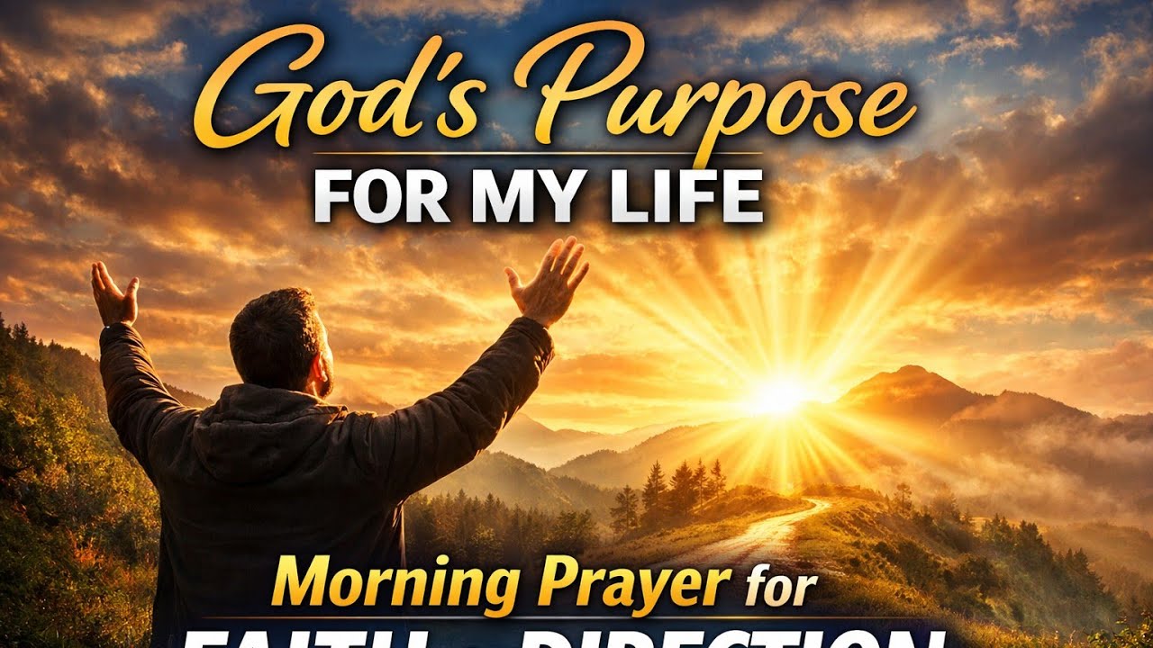 Powerful Morning Prayer for God’s Purpose | Walk in Faith, Peace, and Divine Direction