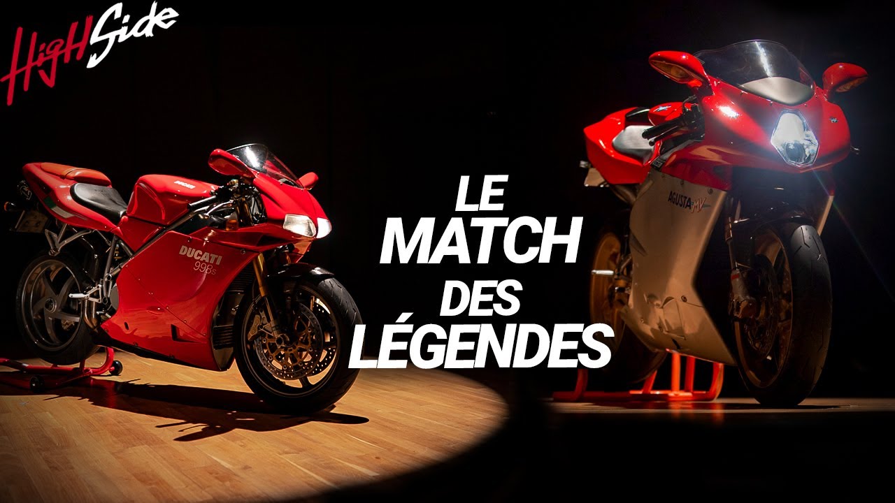 Le match des légendes - Ducati 998S vs MV Agusta F4 750