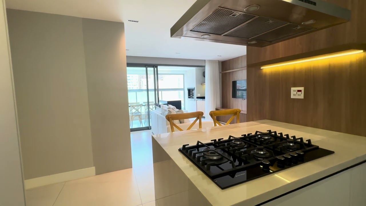 Apartamento mobiliado para locação com 3 suítes no Cambuí | Edifício Vitra