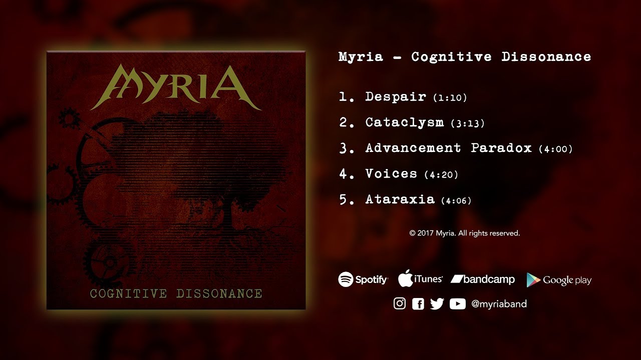 Myria - Cognitive Dissonance (OFFICIAL FULL STREAM)