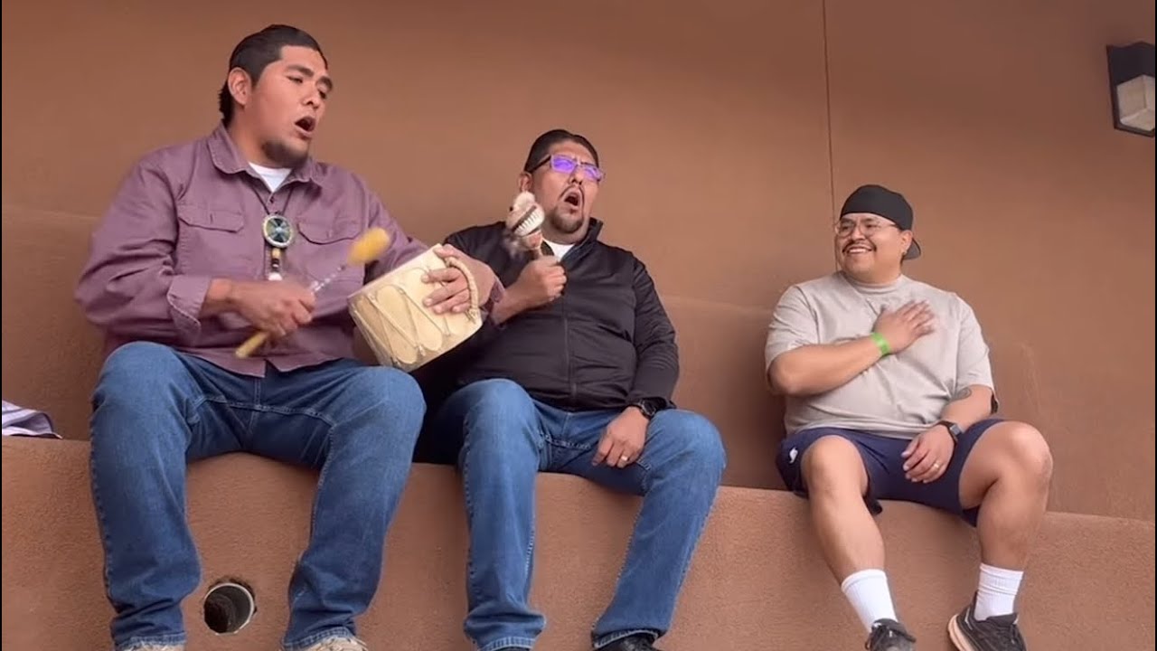Cloud Eagle (Glen and Del) sing for Joel Wood ‼️💥NORTHERN CREE ‼️💥