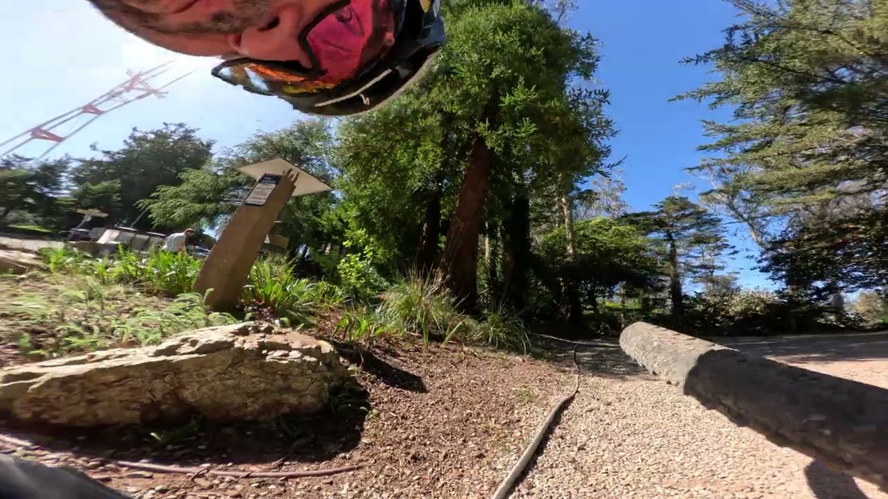 Mt Sutro: Clarendon Trail, Nike Rd, East Ridge Trail, Fairy Gates Trail, Historic Trail