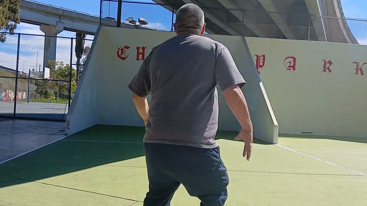 Game 1 Chicano Park Handball tournament 