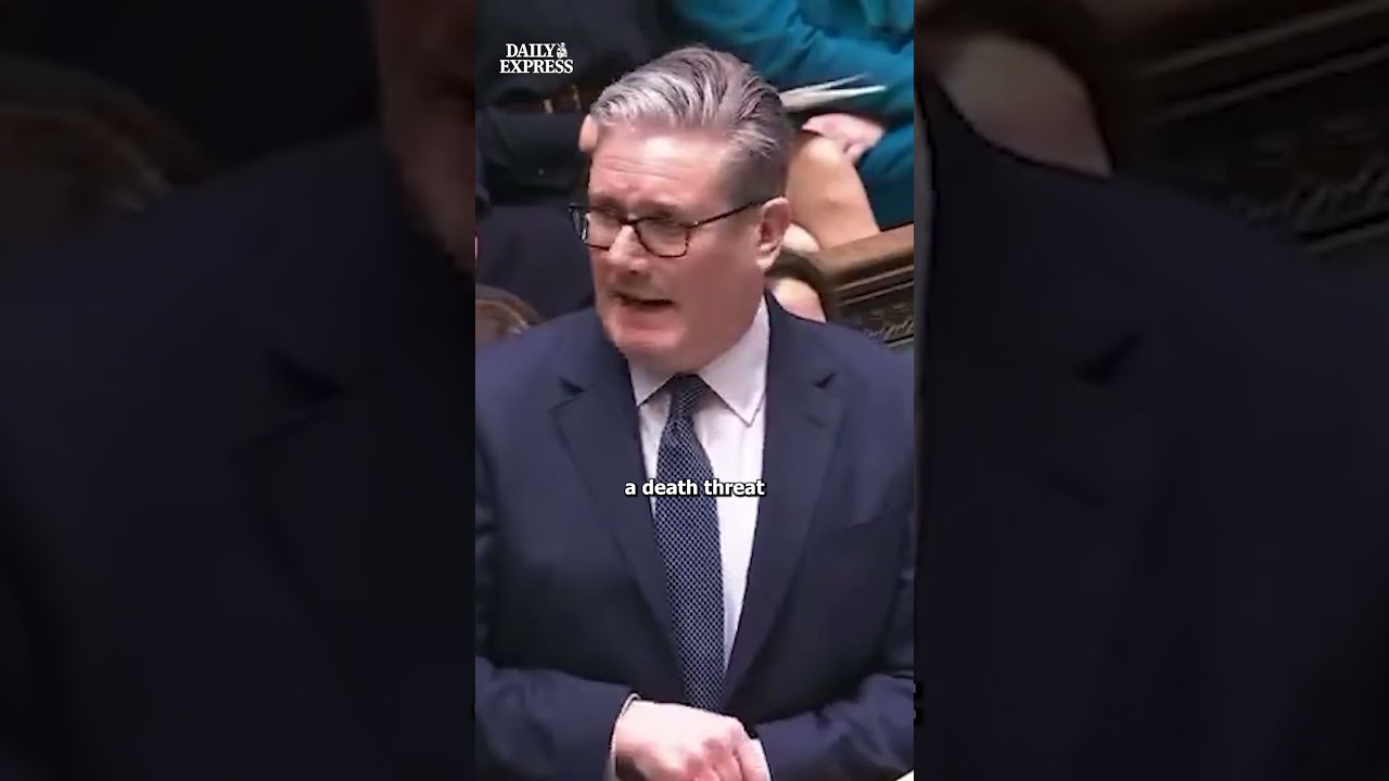 Farage and Starmer CLASH during heated PMQs  #dailyexpress #news #politics #keirstarmer #nigelfarage