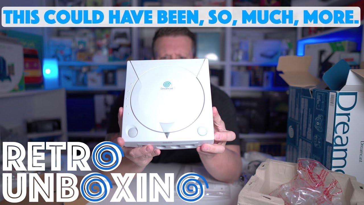 Sega Dreamcast Unboxing In 2025   This Could Have Been A Contender!