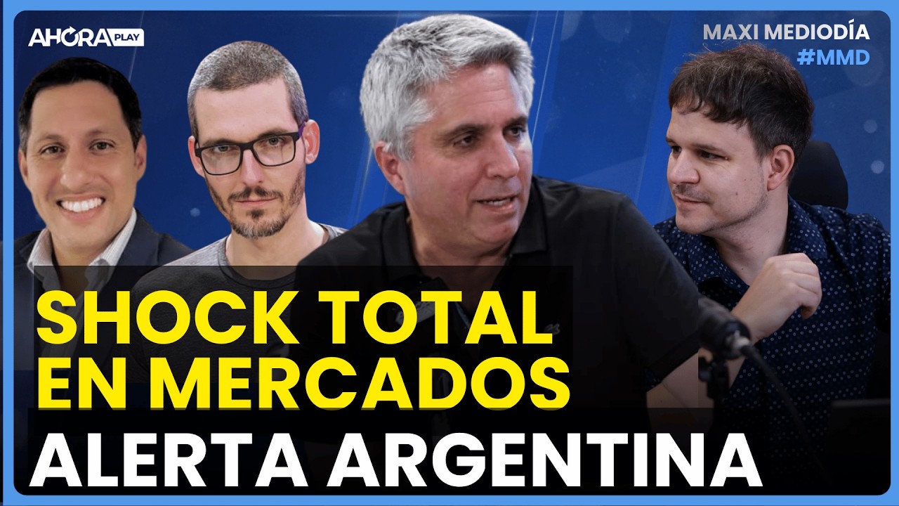 AHORA SÍ, SHOCK TOTAL EN MERCADOS. ALERTA PARA ARGENTINA I Maxi Montenegro #MaxiMediodía