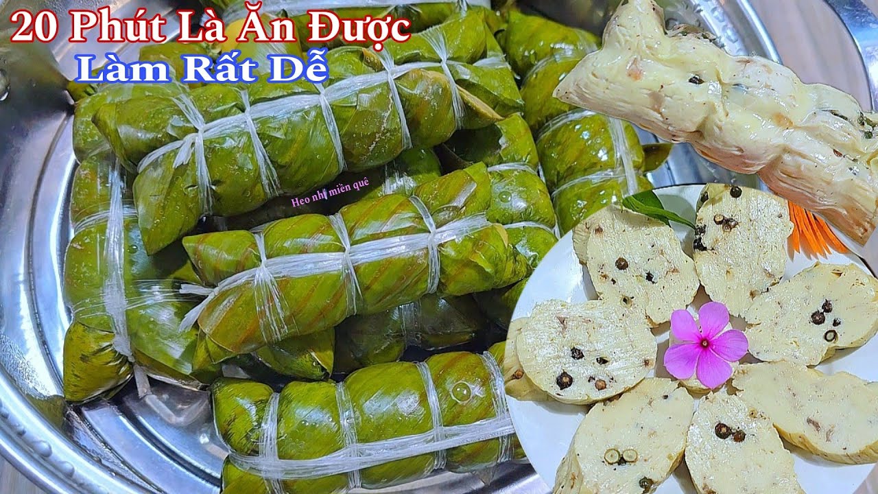 Từ Nay K Cần Mua Chả Lụa Chay Khi Biết Cách Làm Này Rất Ngon Tốt Cho Sức Khỏe Để Được Lâu