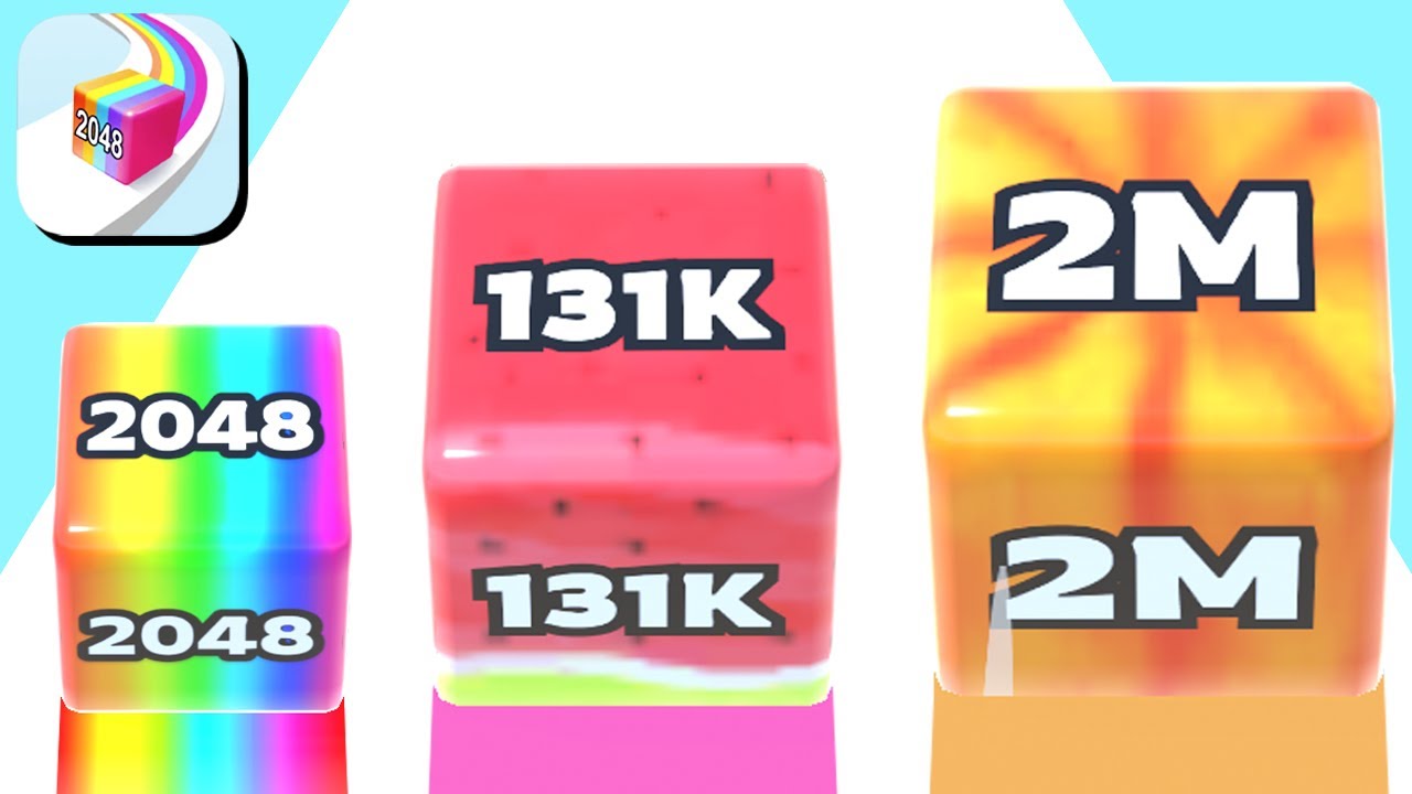 MAX LEVEL in Jelly Run 2048