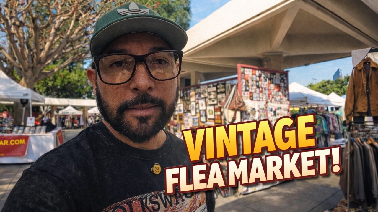 Entré al Tianguis Vintage más Famoso de Los Ángeles