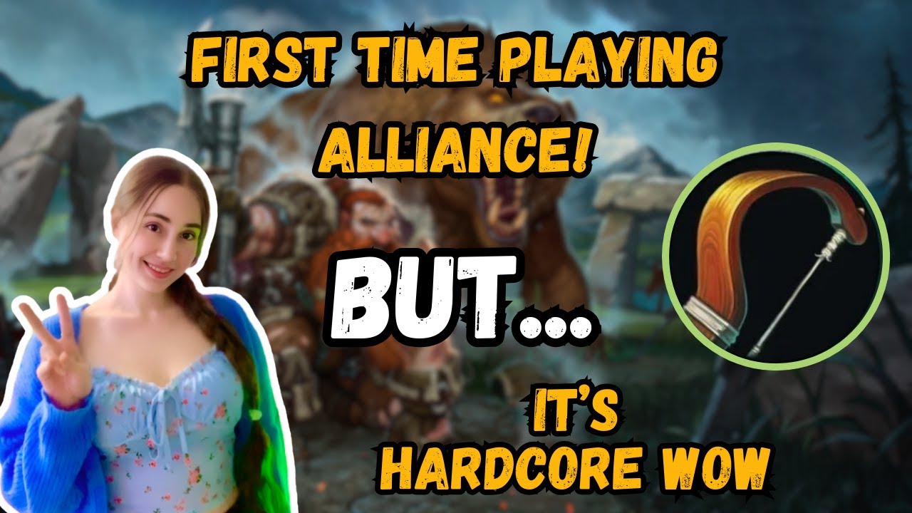 I Played Alliance for the FIRST Time Ever in WoW AND I Chose Hardcore (No Idea What I'm Doing)