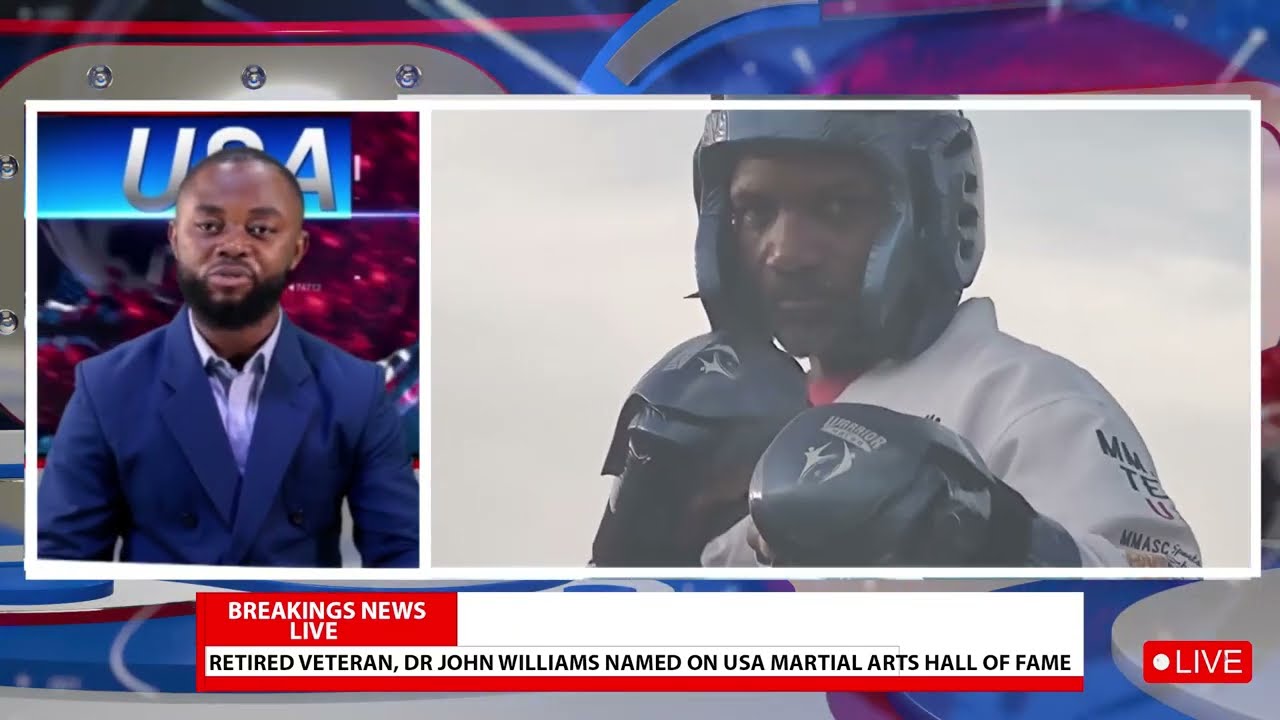 DR JOHN WILLIAMS NAMED ON USA HALL OF FAME