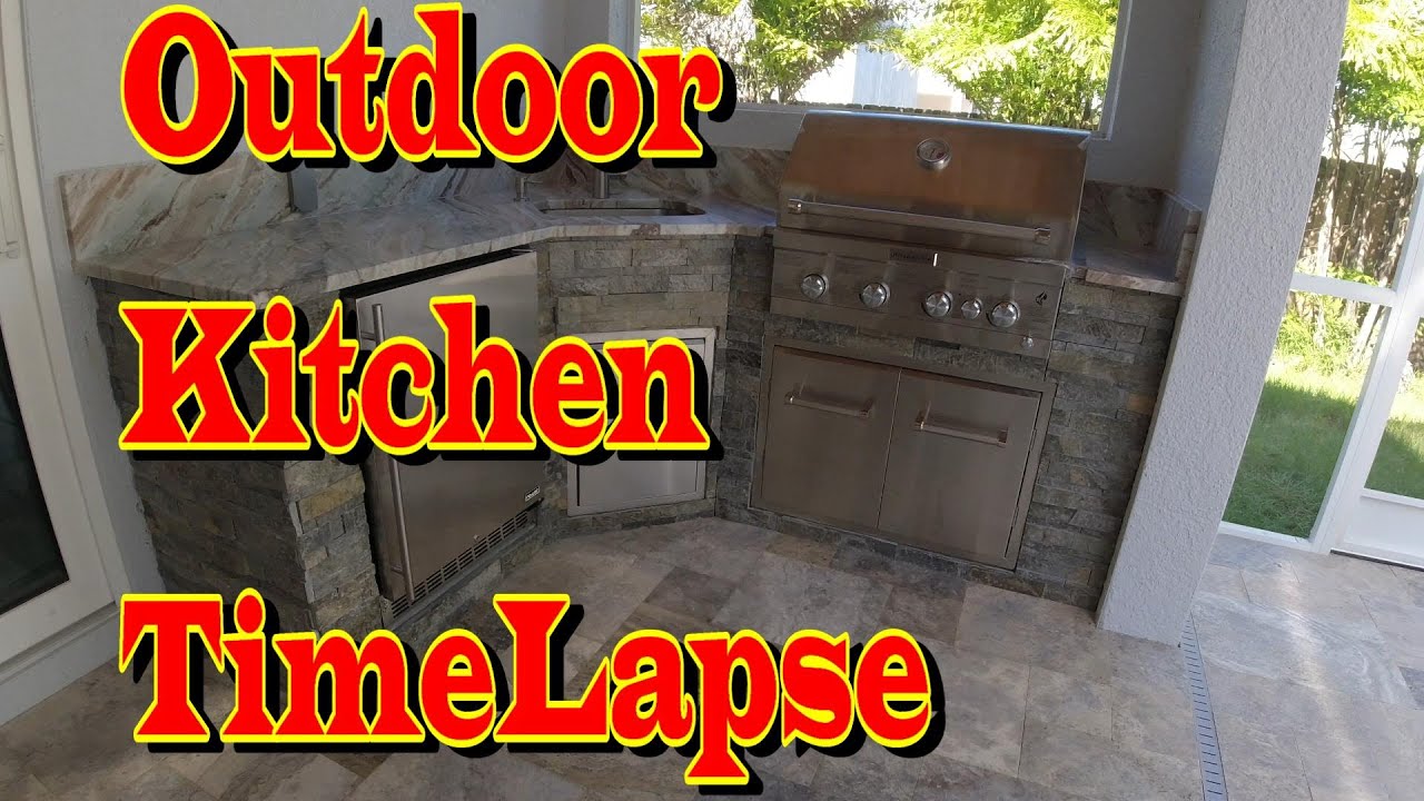 👨‍🍳👨‍🍳👨‍🍳 Outdoor Kitchen/ Time Lapse