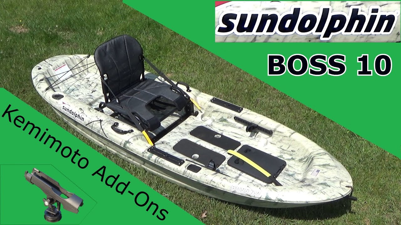 SUNDOLPHIN FISHING KAYAK and KEMIMOTO Add-Ons