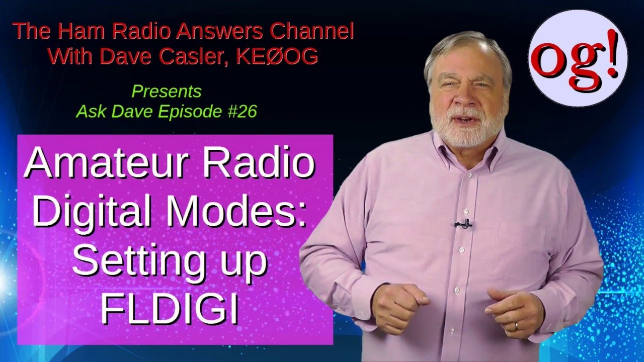Installing FLDIGI for amateur radio digital modes: AD#26