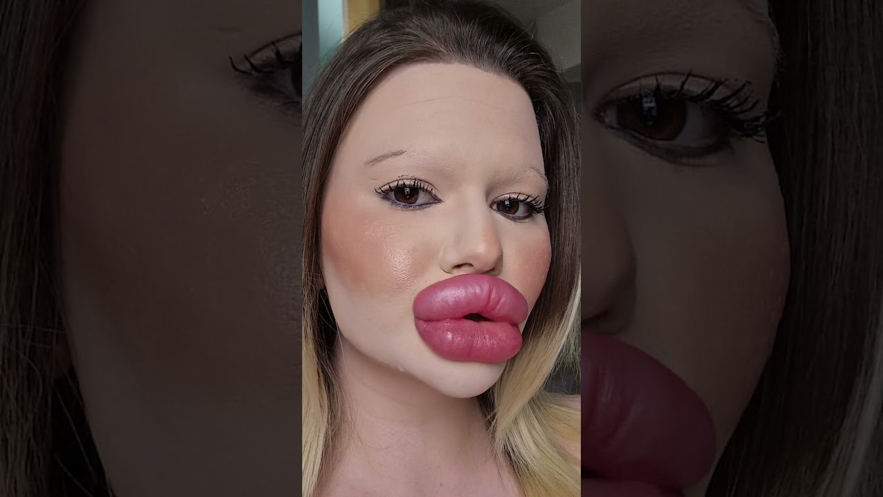 Самые большие губы в мире #шорты