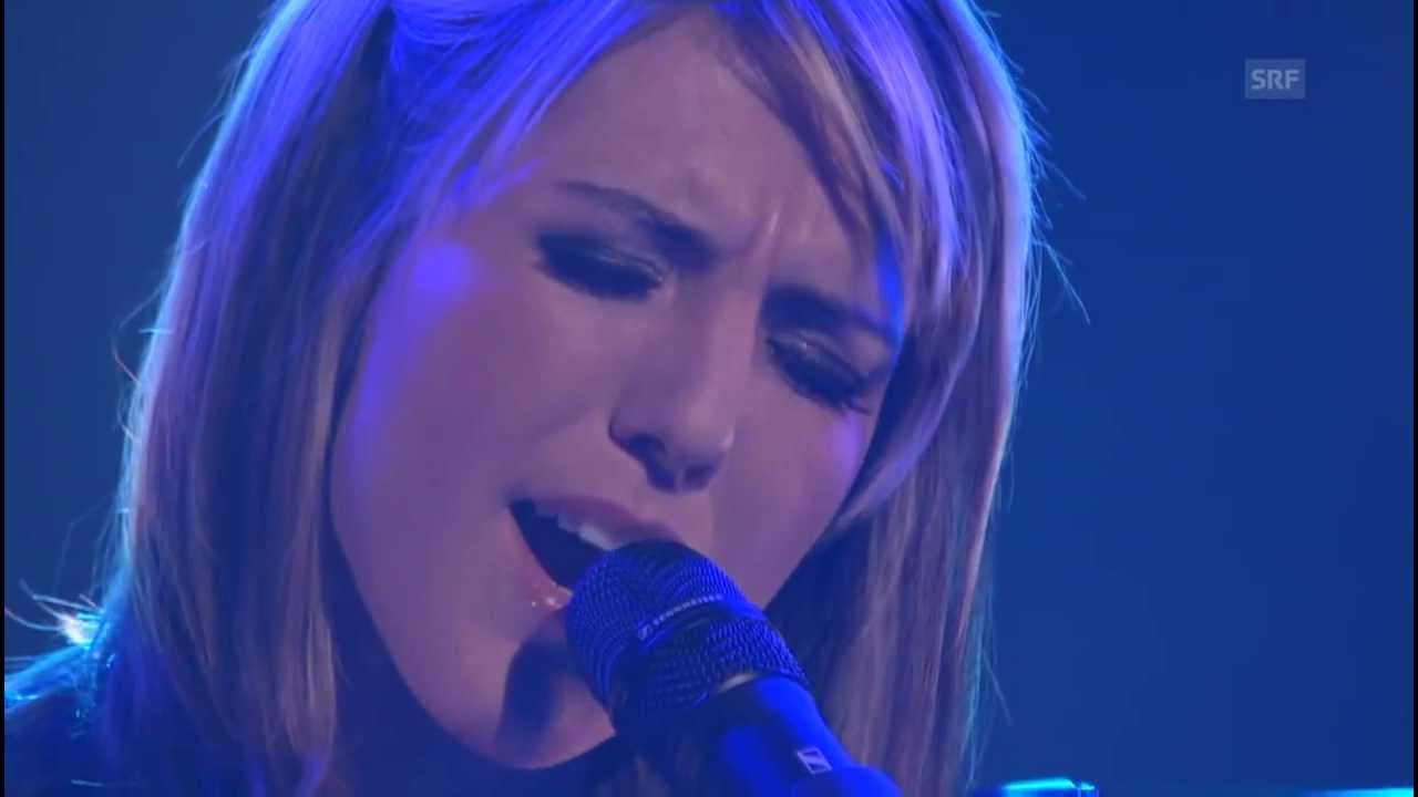 Angie Ott - The Scientist - Zweite Live-Show - The Voice of Switzerland 2013