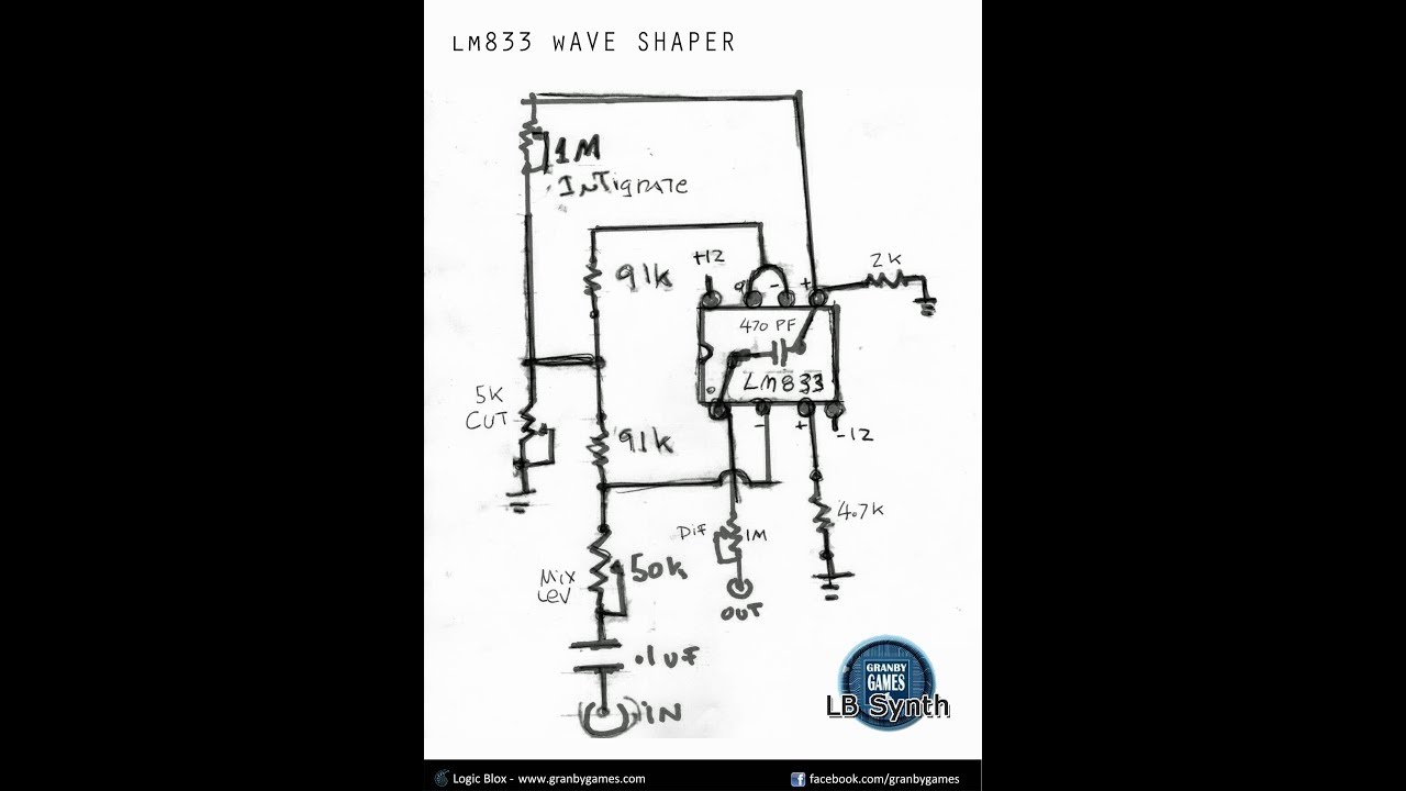 LM833 op Amp filter build