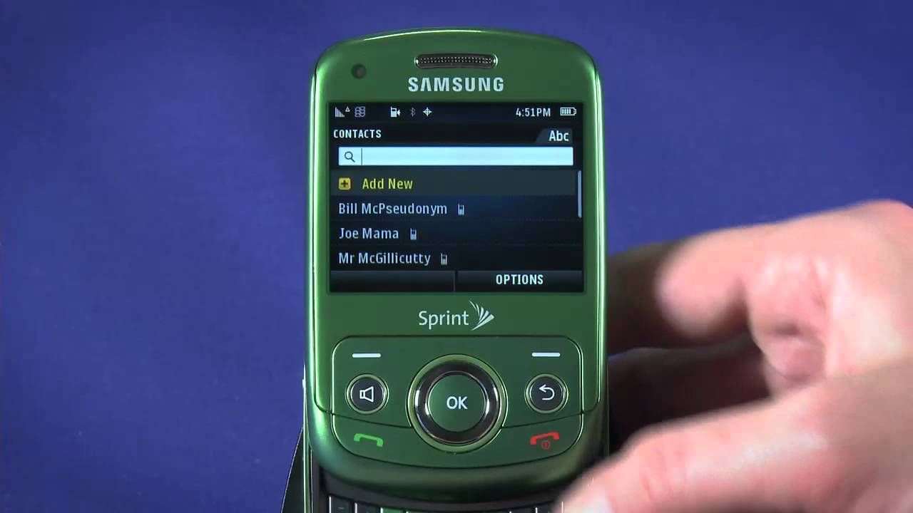 Calling, Texting and Voicemail on the Samsung Reclaim