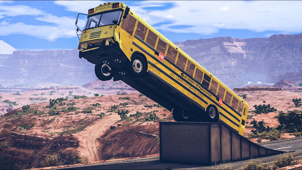 HIGH SPEED JUMPS #5 - BeamNG Drive