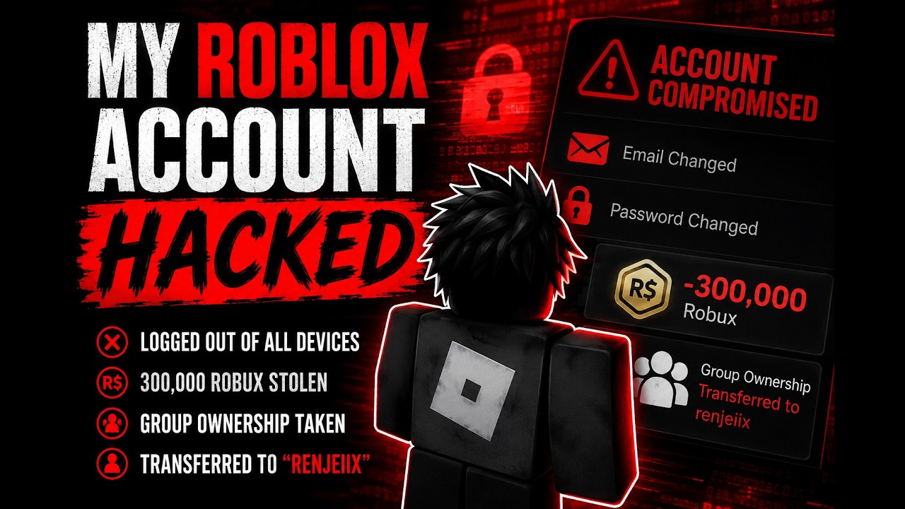 I've Been Hacked And Roblox Doesn't Want To Help Me