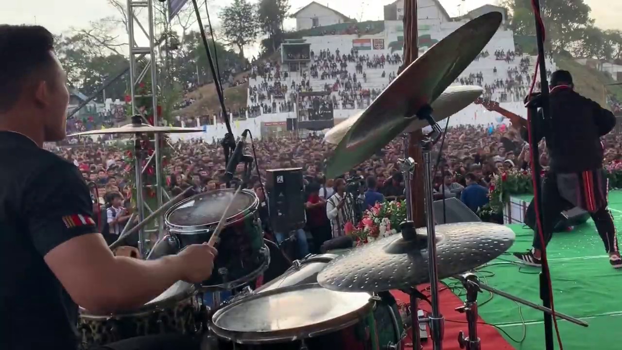 Mood Station - Lammual Tuipui Fawn Chapchar Kut 2020 Drum Cam | Masky Malsawmkima