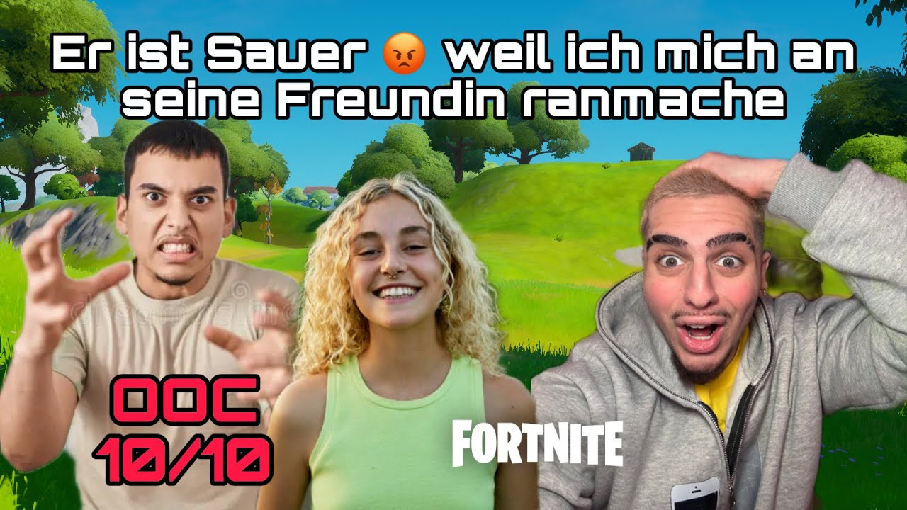 ER DREHT DURCH WEIL ICH SEINE FREUNDIN ANMACHE 😡 | FORTNITE RANDOM SQUAD