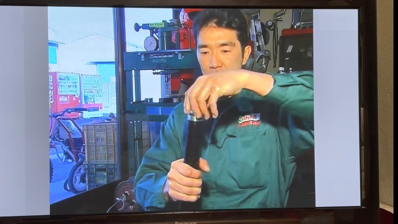 RTL フロントフォーク　交換