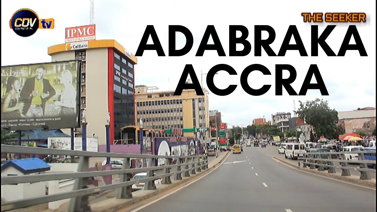 Circle Adabraka via Accra New Town, Ghana: Enjoy the ride with the Seeker