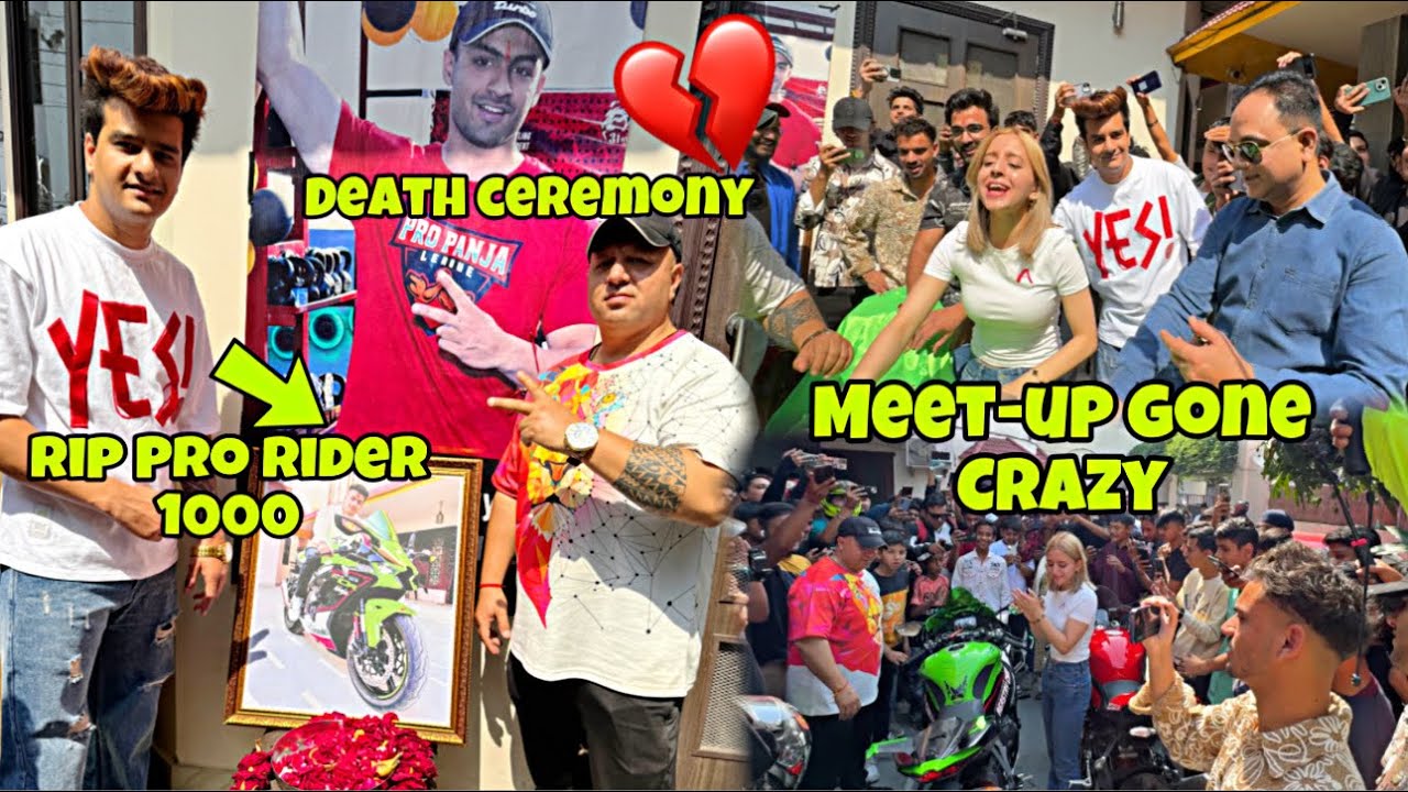 Pro rider de @th ceremony 💔 || 3 may 😭 || crowd goes out of control 💔