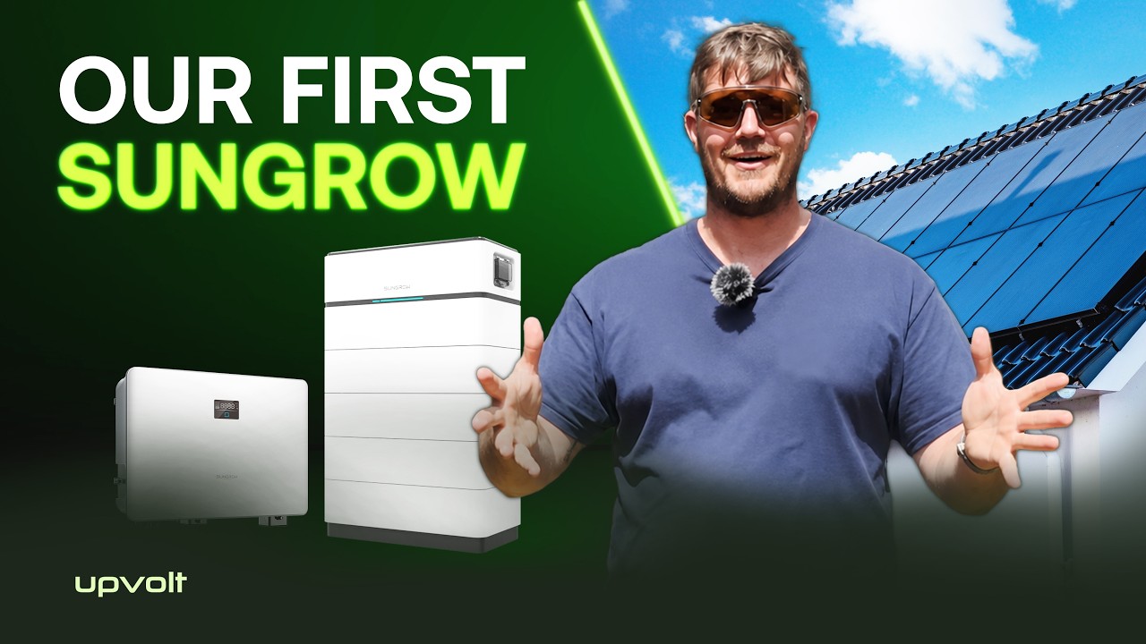 Our FIRST Ever Sungrow Inverter, Optimiser and Battery Installation! | Here's What It Can Do!⚡
