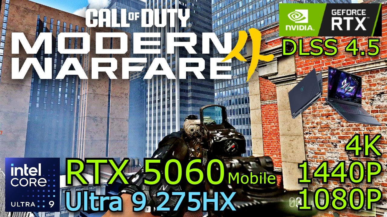 RTX 5060 M | COD MW4 BETA | Campaign, Multiplayer & Warzone | Tested at 4K, 1440P & 1080P (2026)