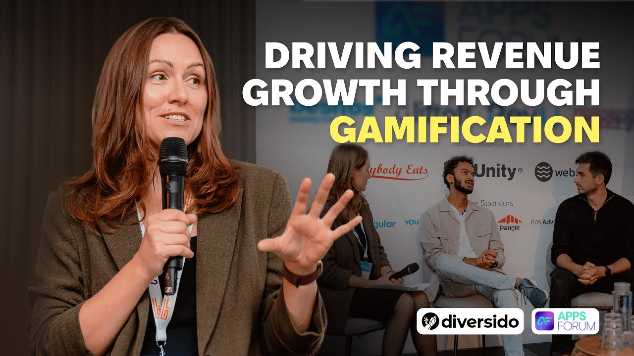 Driving Revenue Growth Through Gamification | Panel Talk with Diversido at AppsForum 2025 in London