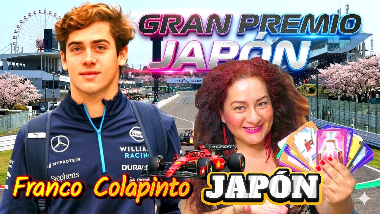 FRANCO COLAPINTO 🚩#COLAPINTOGP  en  JAPÓN   2026 #PREDICCIÓN de F1 con #tarot  #pronosticos SUZUKA