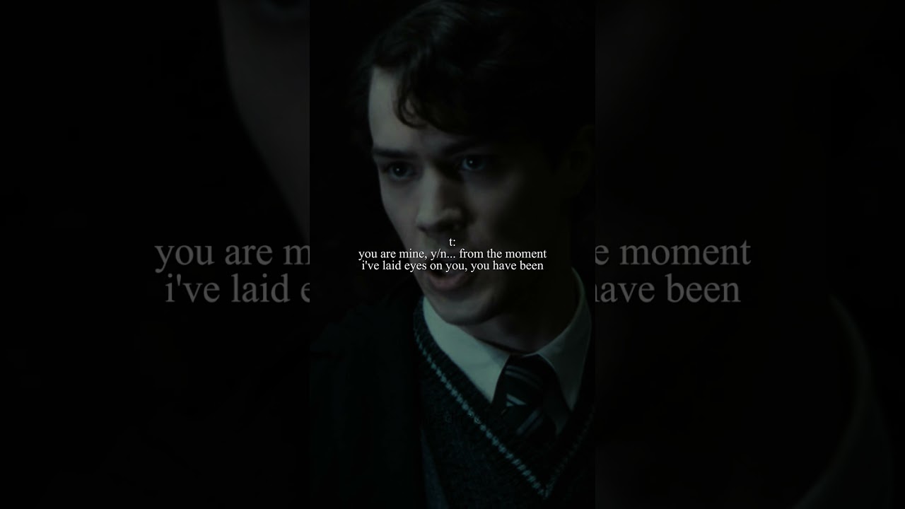 #pov : i'd let the world burn for you || tom riddle is obsessed with yn, but he doesn't know why