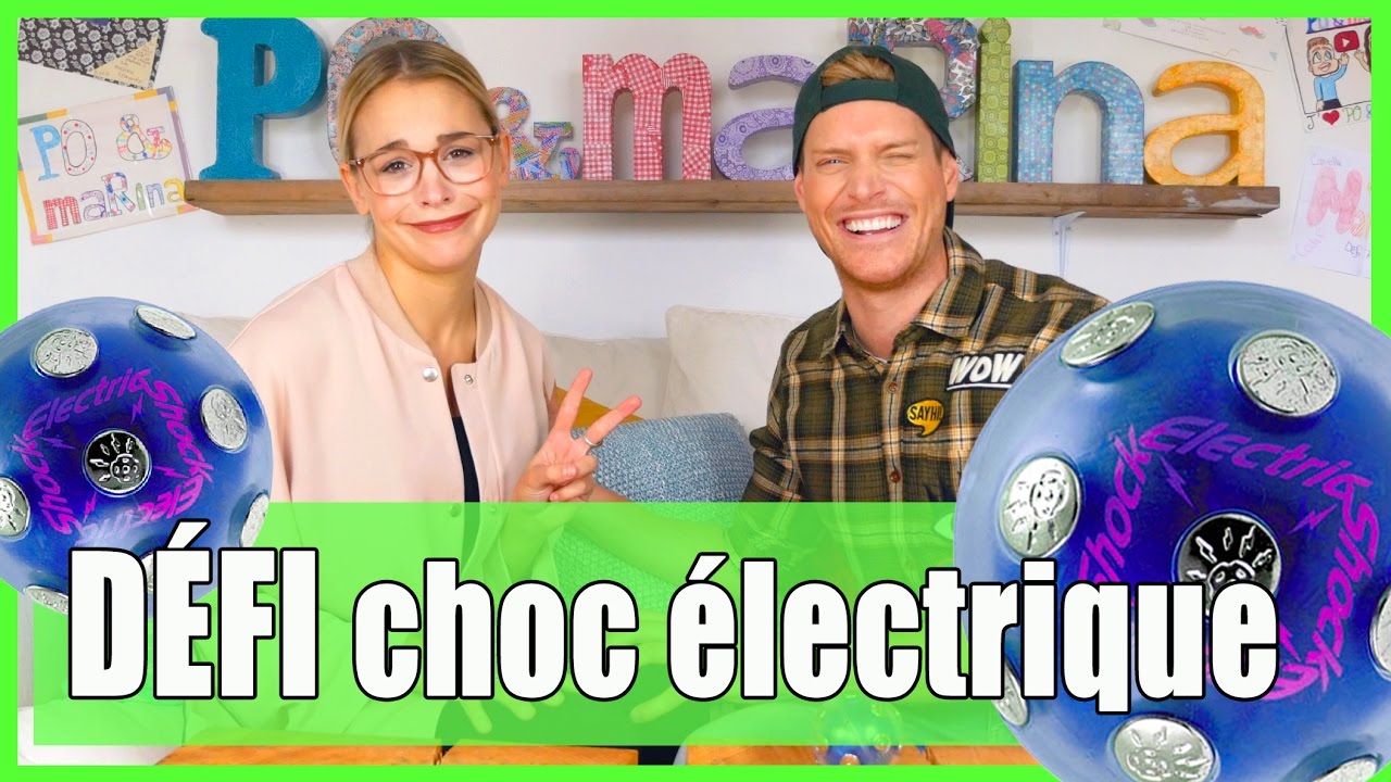 Défi CHOC ÉLECTRIQUE extrême! // P.O et Marina