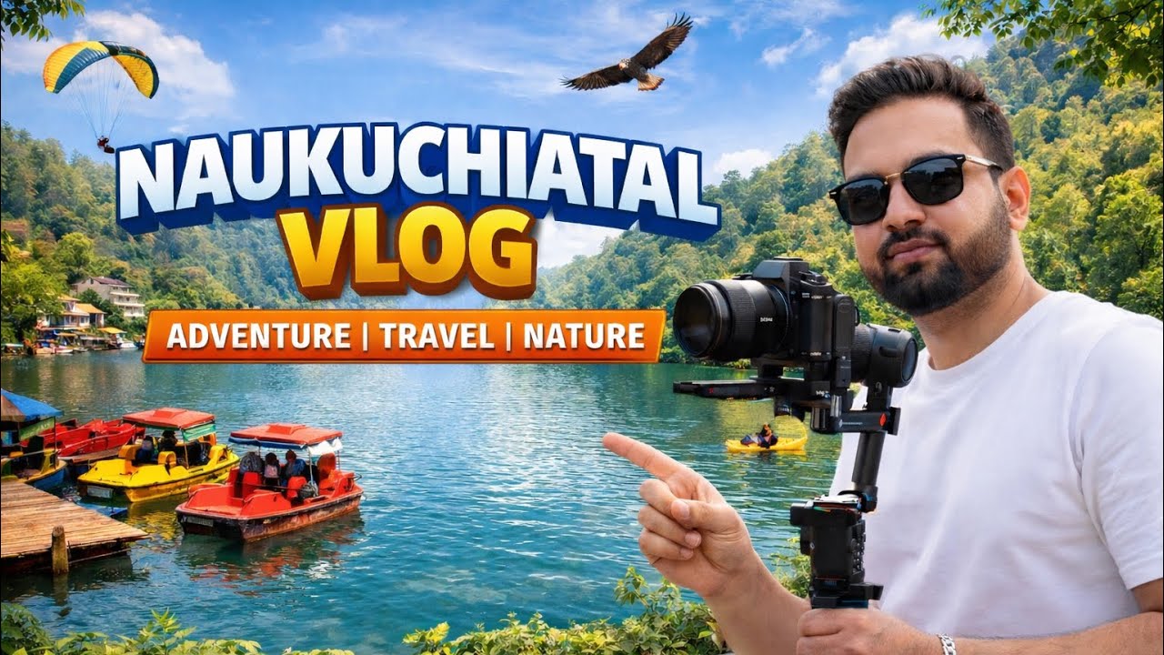 This Place Will Heal You 🙂 | Naukuchiatal Lake Vlog | पहाड़ों का सुकून