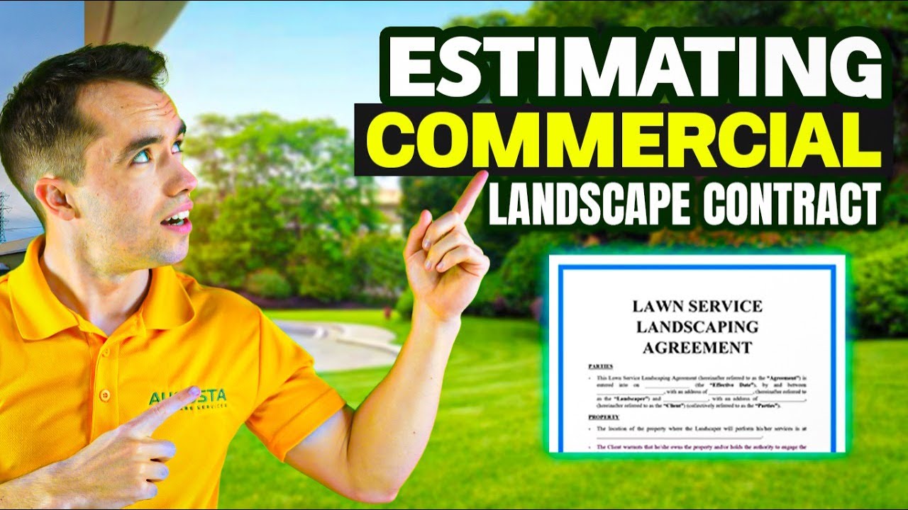 How to Estimate First Commercial Lawn Care Contract