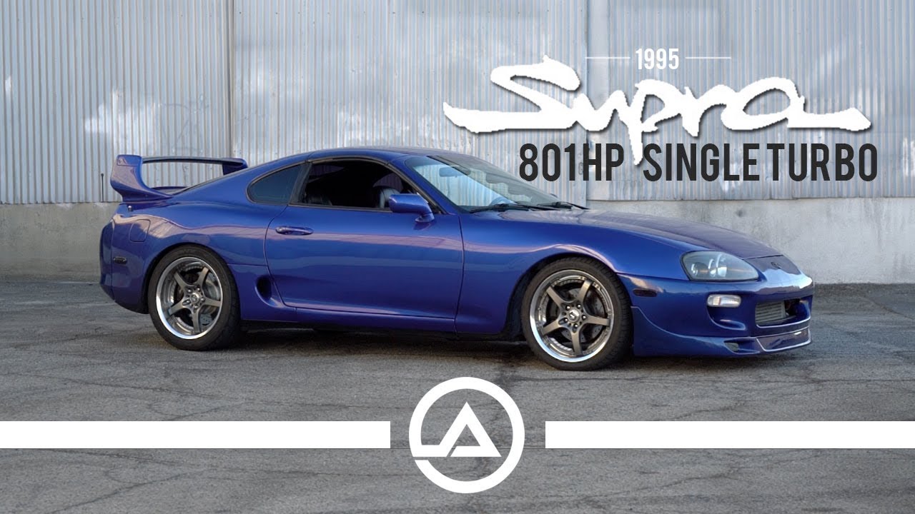 801 whp Single Turbo MK4 Supra | Time to Get Sideways