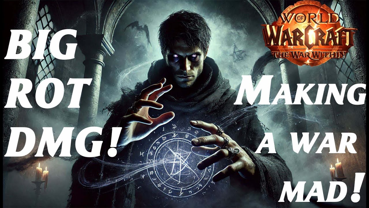 I made a warrior mad by ROTTING HIM DOWN! - Affliction lock pvp the war within 11.0.7