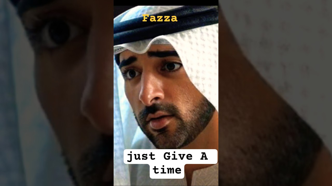 You said its Find Just Give A time || Fazza New Poetry || Prince Of Dubai #fazzapoetry